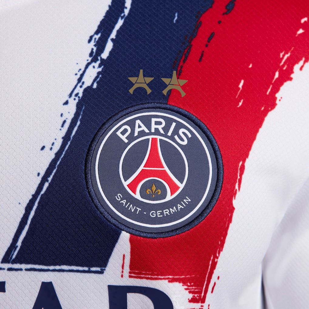 Maillot Blanc PSG 2 étoile finale LDC
