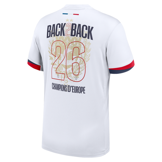 Maillot Blanc PSG 2 étoile finale LDC