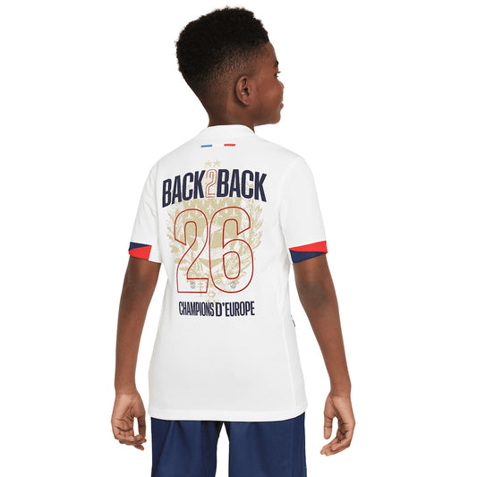 Maillot Enfant Blans PSG 2 étoile finale LDC