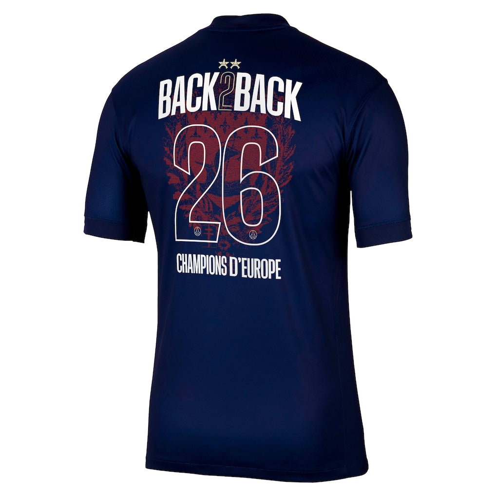 Maillot Bleu PSG 2 étoile finale LDC
