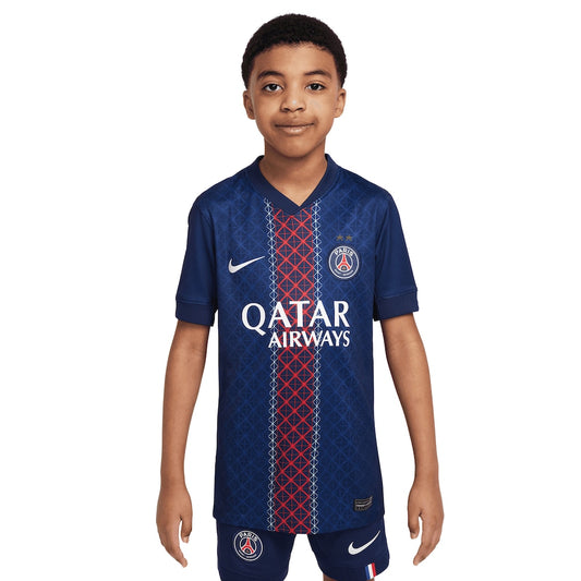 Maillot Enfant Bleu PSG 2 étoile finale LDC